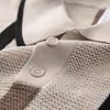 Polo de punto de manga corta para hombre de verano, camiseta elástica, corte holgado, estilo americano y coreano, estilo Dongdaemun
