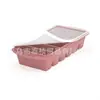 Bandeja de Hielo Grande de Silicona Transfronteriza Molde de Cubitos de Hielo de Grado Alimenticio Molde de Bola de Hielo de Desmoldeo Fácil Congelación Rápida Molde para Hacer Hielo Casero