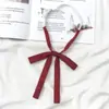 Estudiantes Estilo Universitario Ropa de Graduación Licenciatura vino tinto Corbata Femenina JK Estilo Japonés Lazo DK Masculina Camisa Corbata Accesorios