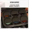 Adequado para Bolsa de Armazenamento Portátil Dji Action6, Bolsa Transversal para Armazenamento de Câmera Esportiva com Filtro, Acessórios de Casca Dura à Prova de Choque