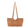 Bolso tote retro nuevo de gamuza mate 2026, gran capacidad, bolso de hombro, bolso cruzado, estilo coreano, bolso versátil para mujer para otoño e invierno