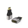 Adaptador HDMI de Alta Definição 9 Tipos de Carcaça de Alumínio Conectores Passantes Af-Am Dobras para Cima e para Baixo Versão 2.1 8K60Hz