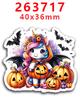 Nuevo parche de resina acrílica 2023, moño, adorables pegatinas decorativas, refrigerador PR263616