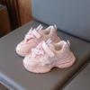 Zapatillas Deportivas para Niñas 2025 Verano Nuevas Antideslizantes de Suela Gruesa Zapatos para Niños Casual Versátil Velcro Zapatillas de Correr para Niños