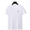 Camiseta informal de algodón de color liso de Alihu para hombre, nueva camiseta de verano, cuello redondo, manga corta y fina, disponible en stock
