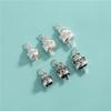 Plata Esterlina S925 Riqueza y Paz Año Buena Suerte Cuerpo Precio sobre 100 Millones Colgante Gato de la Suerte DIY Accesorios Colgante Pulsera