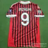 0910 Camiseta AC Milan Local Visitante Kaka Beckham Pirlo Manga Corta Manga Larga Uniforme de Fútbol Retro