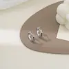 Brincos Geométricos Zero-Shang Outono/Inverno para Mulheres, Uso Diário no Trabalho, Design Único, Modernos, Versáteis, Galvanoplastia Ecológica