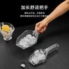 Pala de Hielo de Plástico Engrosado para el Hogar Cuchara de Arroz de PC Pala para Granos Pala para Harina Pala para Alimentos Pala para Palomitas de Maíz Multiusos Panqueque