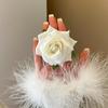 Pasador de Flores Super de Hada para Primavera y Verano con Lirios, Rosas Dulces de Playa y Flor de Hibisco para el Lado del Cabello y el Flequillo, Perfecto para Salir