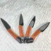 Obsidiana Cristal Natural Ópalo Cuchillo Hacha Espada Sin Filo Modelo Csgo Cuchillo Golpeado a Mano Cuchillo de Mena Wholesale