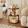 Estantería Abierta de Múltiples Niveles para Sala de Estar, Librero de Pie con Diseño Abierto de Múltiples Niveles, Estante de Almacenamiento Ahorrador de Espacio para Apartamentos Pequeños