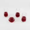 Copa de vino de plástico PET de 12 oz 360 ml fiesta boda copa de vino reutilizable sin pie copa de vino de 12 oz