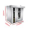 Horno Rotatorio de Aire Caliente Personalizado para Asar Pescado y Camarones, Horno de Carro de Aire Caliente, Equipo Comercial Grande para Asar Pato, Horno de Parrilla Doble/Simple