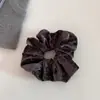 Faixa de Cabelo de Veludo Floco de Neve Macio e Ceroso de Alta Qualidade para Outono e Inverno, Preguiçosa e Versátil, Elástico Alto Cor Sólida Corda de Cabelo para Rabo de Cavalo Baixo Acessório de Cabelo