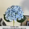 Diseño de Escena de Boda con Flores Artificiales Azules, Arreglo de Piso con Flores Falsas, Phalaenopsis, Tulipanes, Arreglo Floral Decorativo Suave