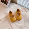 Zapatos de Cuero para Niñas 2026 Otoño Nuevos Zapatos de Princesa para Niños Mocasines de Suela Suave Zapatos para Caminar de Suela Suave para Bebé Zapatos de Rendimiento
