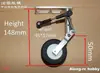 Piezas DIY para avión RC Canglang: ruedas delanteras y traseras, servo de 12 g/17 g, amortiguador tipo arrodillado, mecanismo de dirección y conjunto del tren de aterrizaje