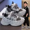 Zapatillas deportivas para niñas, zapatillas de correr ligeras de suela blanda para niños, nueva colección primavera/otoño 2026, zapatillas de malla transpirable para niños