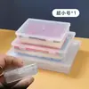 Caja Organizadora de Documentos Transparente para el Hogar, Bolsa para Certificados y Archivos, Herramienta Esencial para Organizar Documentos Importantes, Caja de Almacenamiento de Datos para Libro de Registro del Hogar
