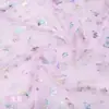 Tejido de Malla Mariposa Pluma Iridiscente Vestido de Novia Falda Abullonada Gasa Tela para Disfraz de Escenario Fondo Decoración Malla Estampada en Caliente