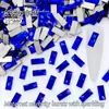 2.5*5mm Fundo Plano Retangular Diamante de Vidro para Nail Art Diamante de Formato Especial Joias para Nail Art Acessórios de Unha Vestíveis Diamante Atacado