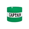 Nuevos brazaletes de color sólido en blanco para aficionados, brazalete de capitán para partido de fútbol, brazalete adhesivo enrollable, fabricantes de bricolaje