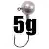 Anzuelo de señuelo anzuelo de cabeza plomada multicolor 1g 2G 3.5G 5G 7G 10G 14G 20g color luminoso