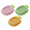 Vaso de Plantio de Grama para Gatos em Formato de Abacaxi com Grade de Drenagem, Vaso para Cultivo de Grama para Gatos Sem Solo, Vaso para Cultivo de Erva-de-Gato
