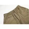 Rumeng marca de moda callejera retro estilo japonés, pantalones de trabajo rectos 3D para hombre, pierna ancha holgada, pantalones largos casuales elegantes para otoño