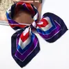 50 Bufandas de Seda para Mujer, Primavera, Verano y Otoño, Delgadas y de Moda, Versátiles y Elegantes, Adecuadas para Uso Profesional, Auxiliares de Vuelo, Bufandas Pequeñas para el Cuello, Pañuelos para la Cabeza