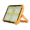 Holofote LED alimentado por energia solar transfronteiriço iluminação portátil para camping ao ar livre luz de emergência ultrabrilhante portátil