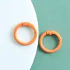 Anillo Mosquetón Simple de Aleación Pintada para Llavero Anillo Bolsa Correa para Teléfono Accesorios DIY En Stock Material Colgante Venta al por Mayor