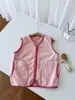 Chaleco de forro polar para niños para primavera y otoño, unisex, diseño de bloques de color, con cremallera, cálido, para niños mayores, forrado de forro polar, estilo 2833