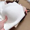 Ropa interior sin costuras cálida tipo terciopelo, amigable con la piel, para mujer, copa engrosada, sujetador de copa fija push-up, tirantes finos, cuello en V, camiseta sin mangas de espalda descubierta en forma de U