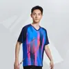 Uniformes de Tênis de Mesa Estilo Novo para Homens e Mulheres, Trajes Esportivos, Uniformes de Competição, Uniformes de Equipe, Uniformes de Badminton, Uniformes de Treinamento para Crianças, Designs Estampados de Verão