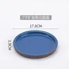 Plato de Hueso Japonés para Sushi de 6 pulgadas Plato Base de Mesa de 7 pulgadas Cocina Japonesa y Coreana Izakaya Teppanyaki Vajilla de Cerámica