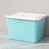 Caixa de armazenamento de brinquedos atacado caixa de armazenamento e acabamento para roupas e colchas caixa de armazenamento de grande capacidade para uso doméstico caixa plástica para dormitório