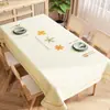 Mantel Impermeable y a Prueba de Aceite, Tapete de Escritorio sin Lavado, Mantel Rectangular para Mesa de Comedor, Estilo de Lujo Ligero de Gama Alta, Tapete de PVC para Mesa de Café, Cubierta de Mesa