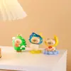 Celebridad de Internet Temática del Clima Gatito Pequeño Caja Ciega Gato Dibujo Animado Figura de Resina Decoración de Escritorio Juguete de Moda Regalo Venta al por Mayor