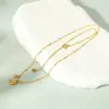 Collar de Plata S925 con Colgante de Circonita Cubo de Azúcar Cepillado, Estilo Exquisito para el Día a Día, Lujo Ligero, Moderno, Sensación de Alta Gama, Cadena para Suéter de Mujer al por Mayor