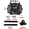 Canasta Frontal para Bicicleta de Montaña, Canasta Desmontable, Canasta Montada en la Parte Delantera, Bolsa de Lona Portátil, Cesta Plegable Impermeable para Verduras, Canasta para Bicicleta