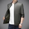 Chaqueta de Piel Sintética Genuina Haining para Hombre, Estilo Corto Primavera y Otoño 2026, Casual Ajustada, Abrigo Elegante y Atractivo