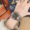 Milisha 2025 Moda Coreana Reloj Grande con Esfera Redonda Correa de Acero Estampado de Leopardo para Mujer Marca de Alta Gama Versátil