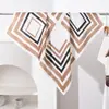 Elegante e de Alta Qualidade Roupa Externa Lenço de Seda Feminino 90cm Lenço Quadrado Grande Xale Versátil Lenço Novo para Primavera e Outono para Combinar com Camisas