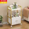 Carrito para salón de belleza, estante de almacenamiento multifuncional, para cuidado de uñas y cabello, carrito de almacenamiento de herramientas de belleza médica, carrito móvil giratorio