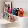 Bolsa de Praia Eva Spot Bolsa de Praia Eva com Furos Grande Capacidade Bolsa de Cosméticos de Viagem Bolsa de Animal de Estimação Eva Bolsa Meia-Lua Cesta de Compras