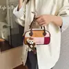Bolsa Cruzada Dropshipping Patchwork Hombro Inclinado Textura de Alta Calidad Bolso de Hombro Único para Debajo del Brazo Nuevo Estilo Otoño/Invierno Bolso para Viajes