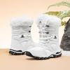 HOBIBEAR Botas de Nieve para Adultos Invierno Hombres Botas Calientes de Felpa Mujeres Botas Gruesas de Algodón para Exteriores Outlet de Fábrica