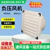 Ventilador de Fibra de Vidrio de Presión Negativa para Invernaderos de Ganadería, Potente Ventilador de Extracción para Plantas Industriales, Ventilador de Presión Negativa de Extracción Fuerte